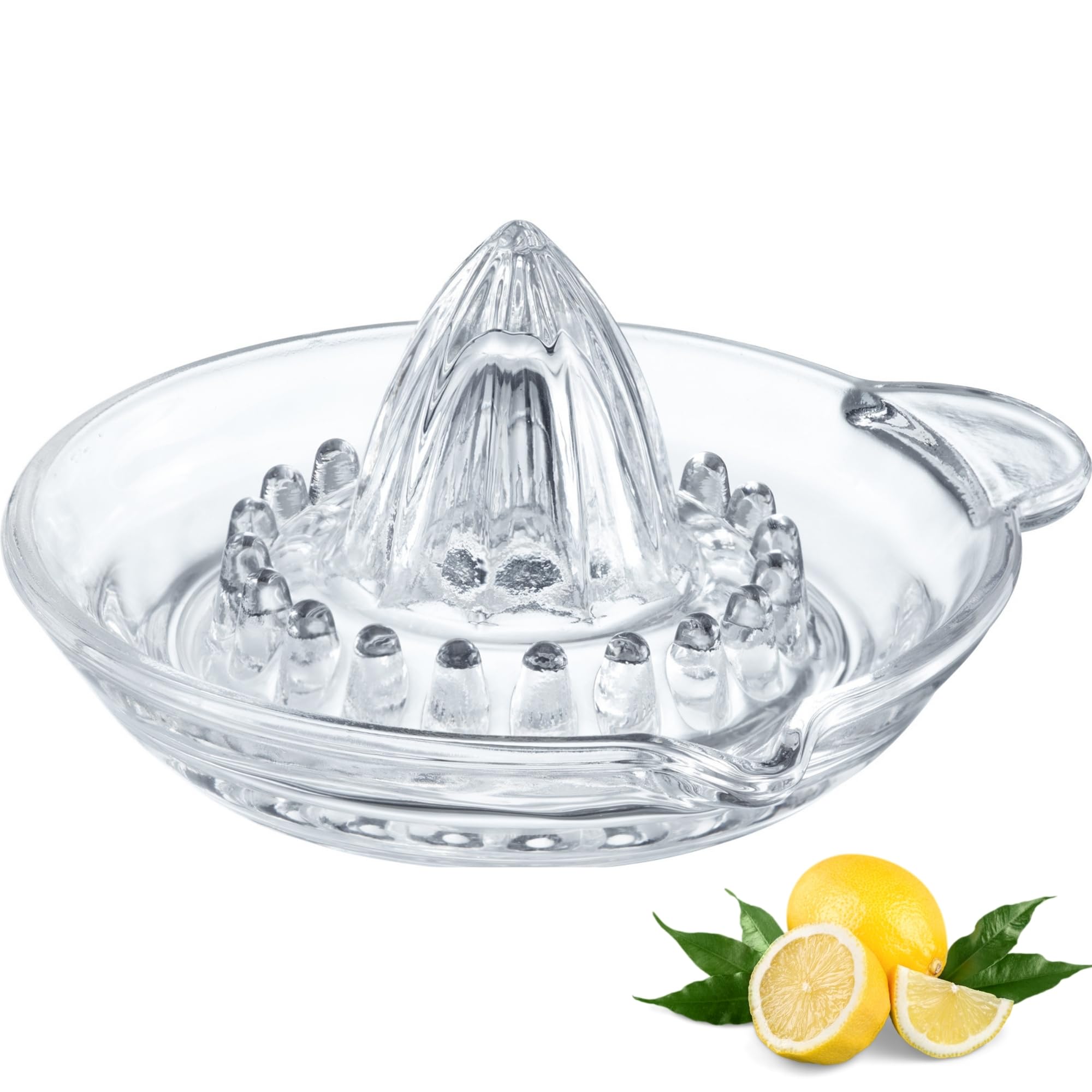 Westmark Exprimidor de cítricos y naranjas, capacidad 30 ml, cristal transparente, 308122E1