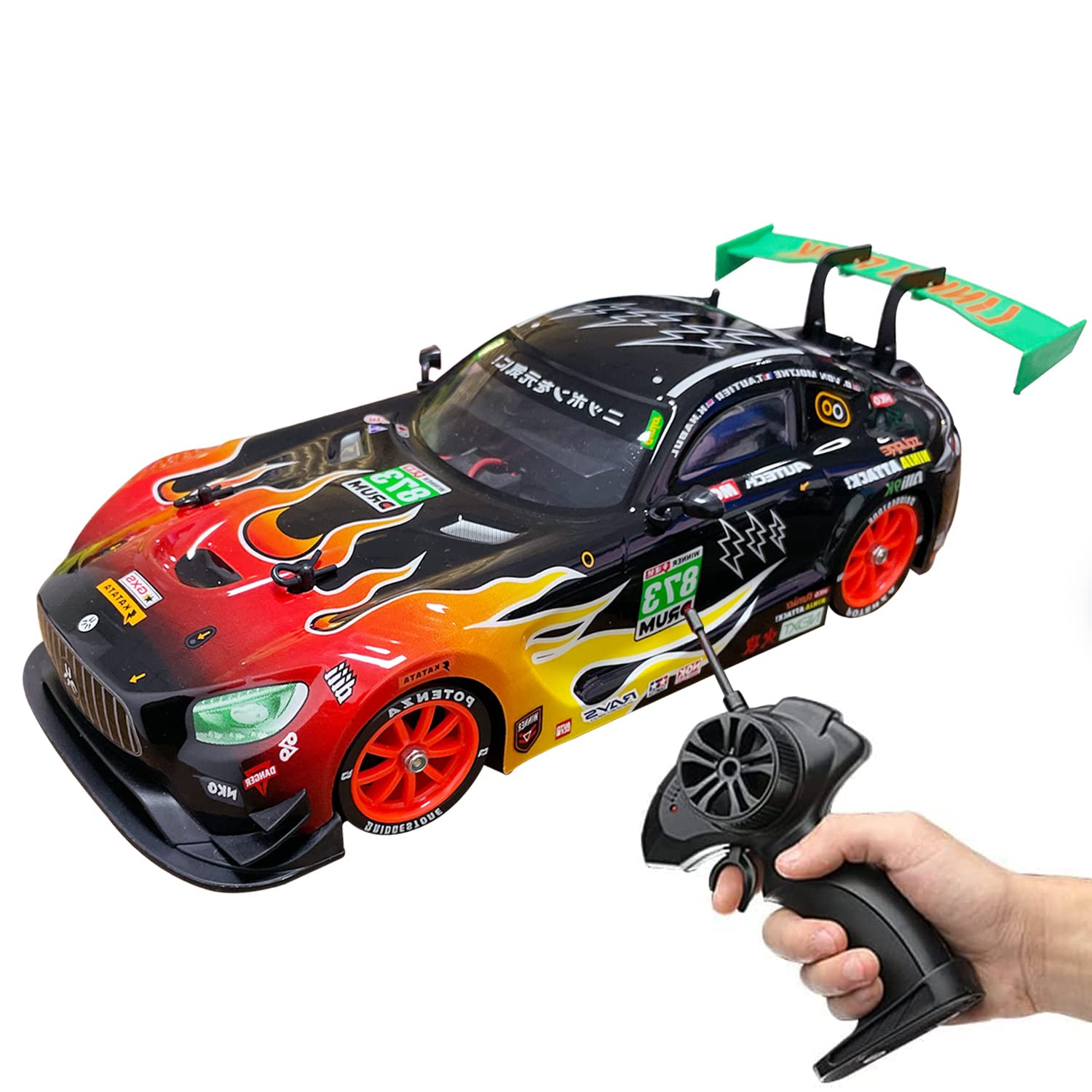 Pluto Bus 4WD Remote Control Car, 1/16 Rc Drift Cars Xmas Gifts for Kids,Electric Sport Racing Hobby