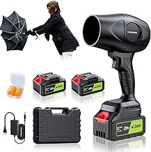 Cordless Leaf Blower with Batteries