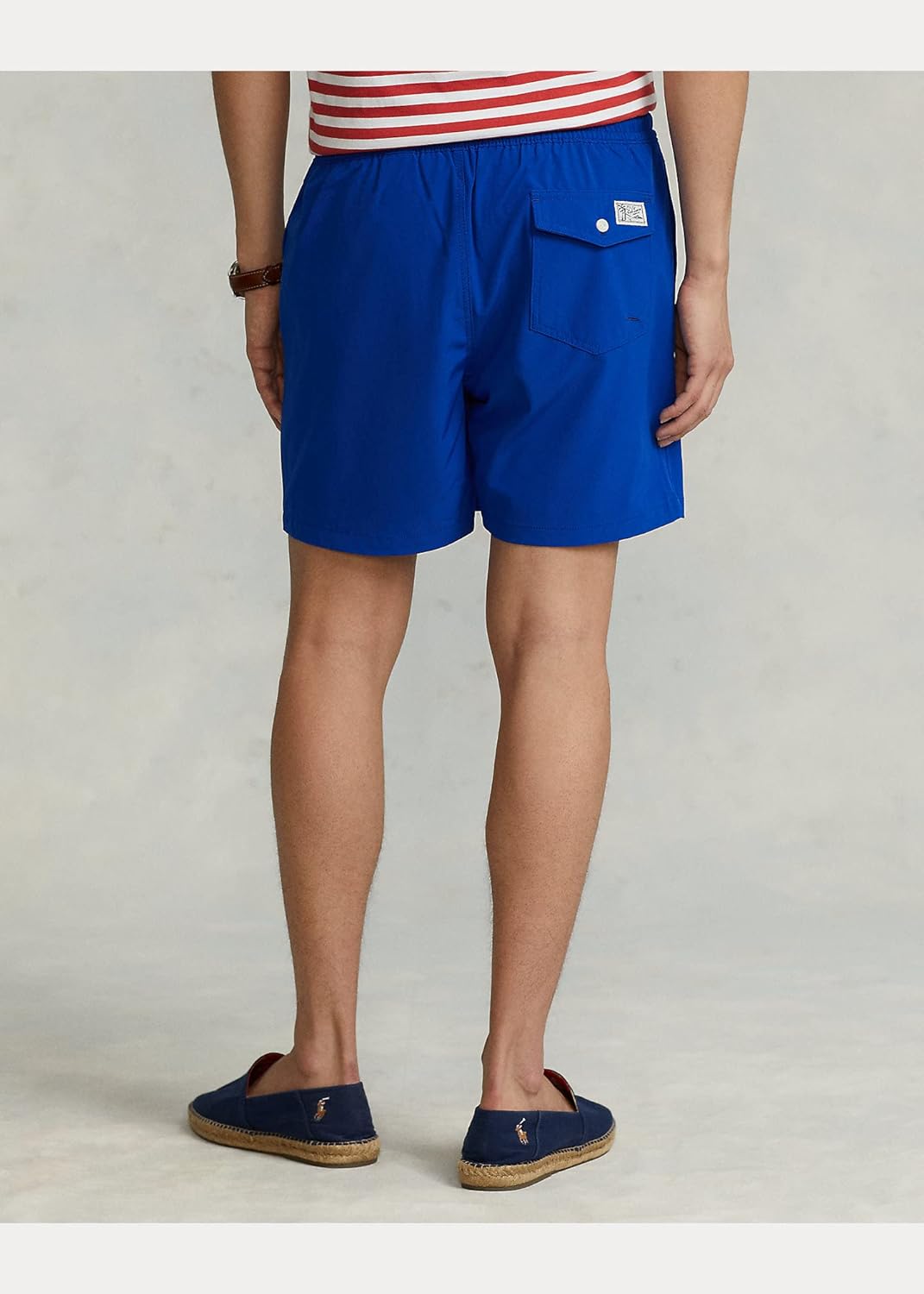 POLO RALPH LAUREN Men's Solid Traveler Swim Shorts