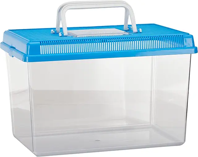Ferplast GEO LARGE Acuario Terrario 6L para Peces, Tortugas e Insectos