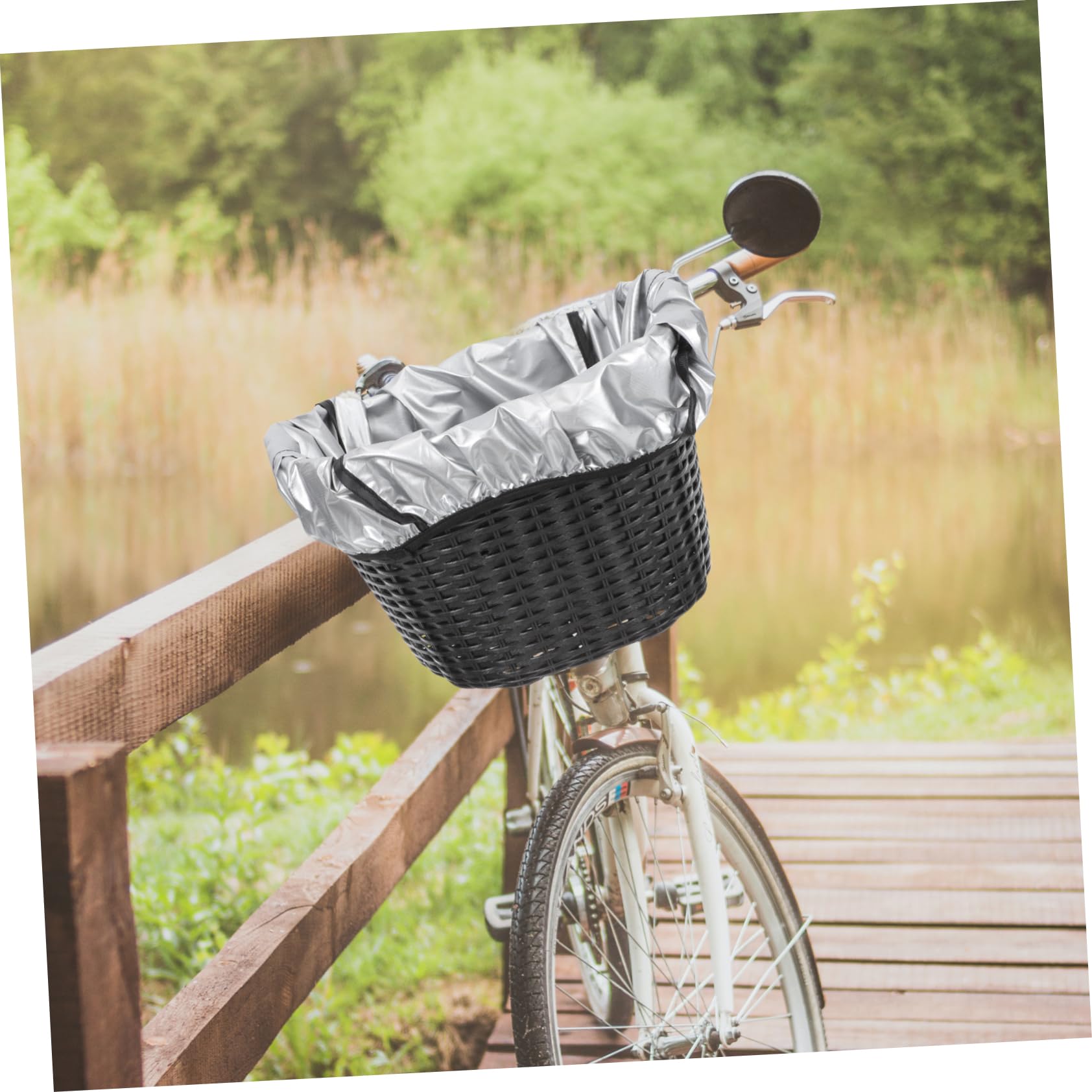 Panier De Vélo De Boîte Intérieure - Ripstop Matériel Revêtement De