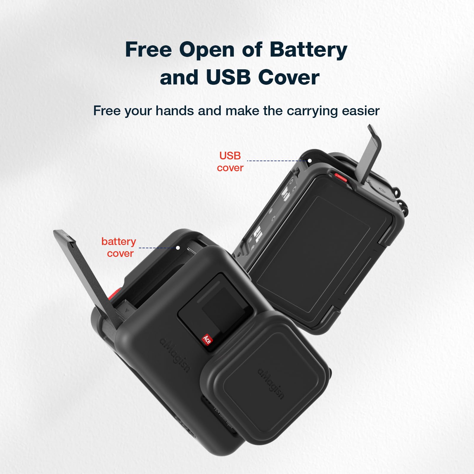 Couvercle D'objectif En Silicone Souple Pour Boîtier à 360