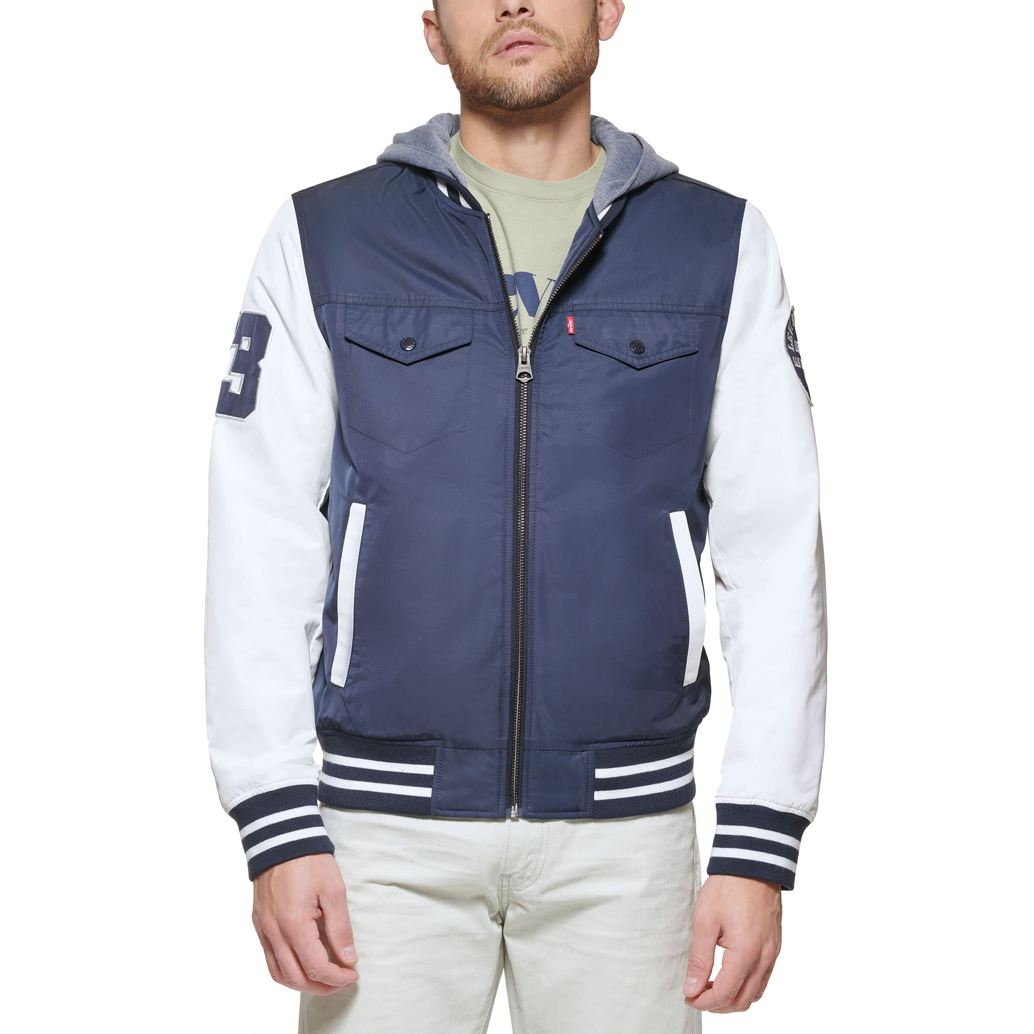 Levi's Men's Colorblock Varsity Bomber Jacket