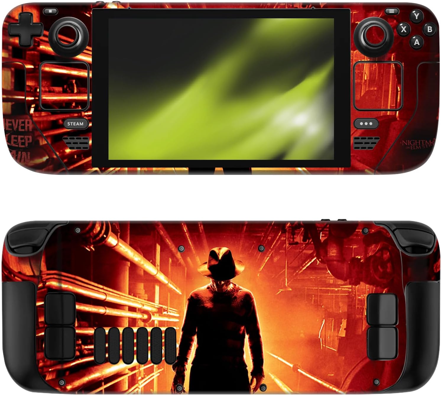 Head Case Designs Officially Licensed A Nightmare On Elm Street (2010) Freddy Graphics Vinyl Sticker Skin Decal Cover Compatible with Steam Deck