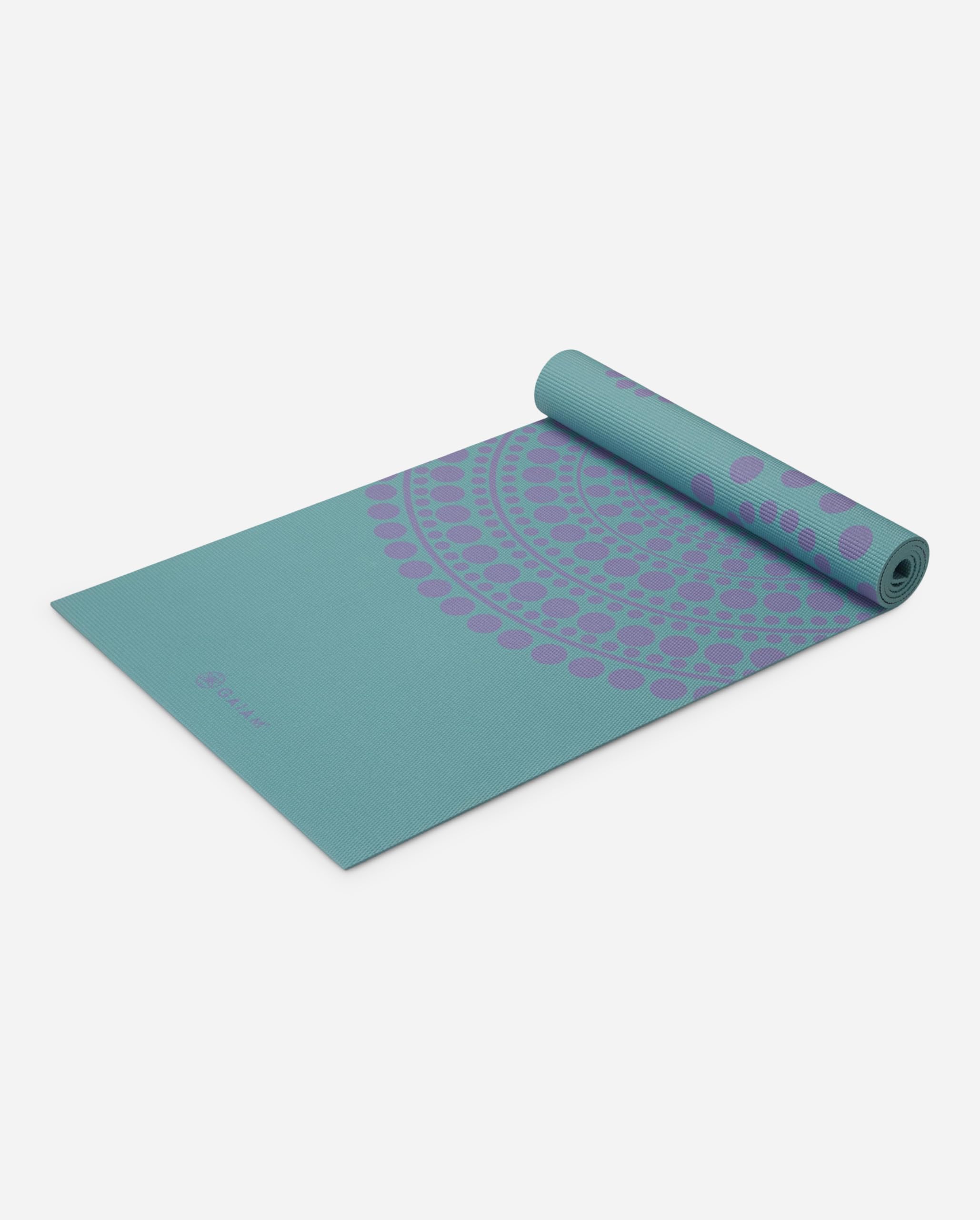新品SUKALA Reversible Yoga Mat AQUA Amazon.com: Gaiam Reversible Yoga Mat, 6mm Thick Print Mat (Aqua