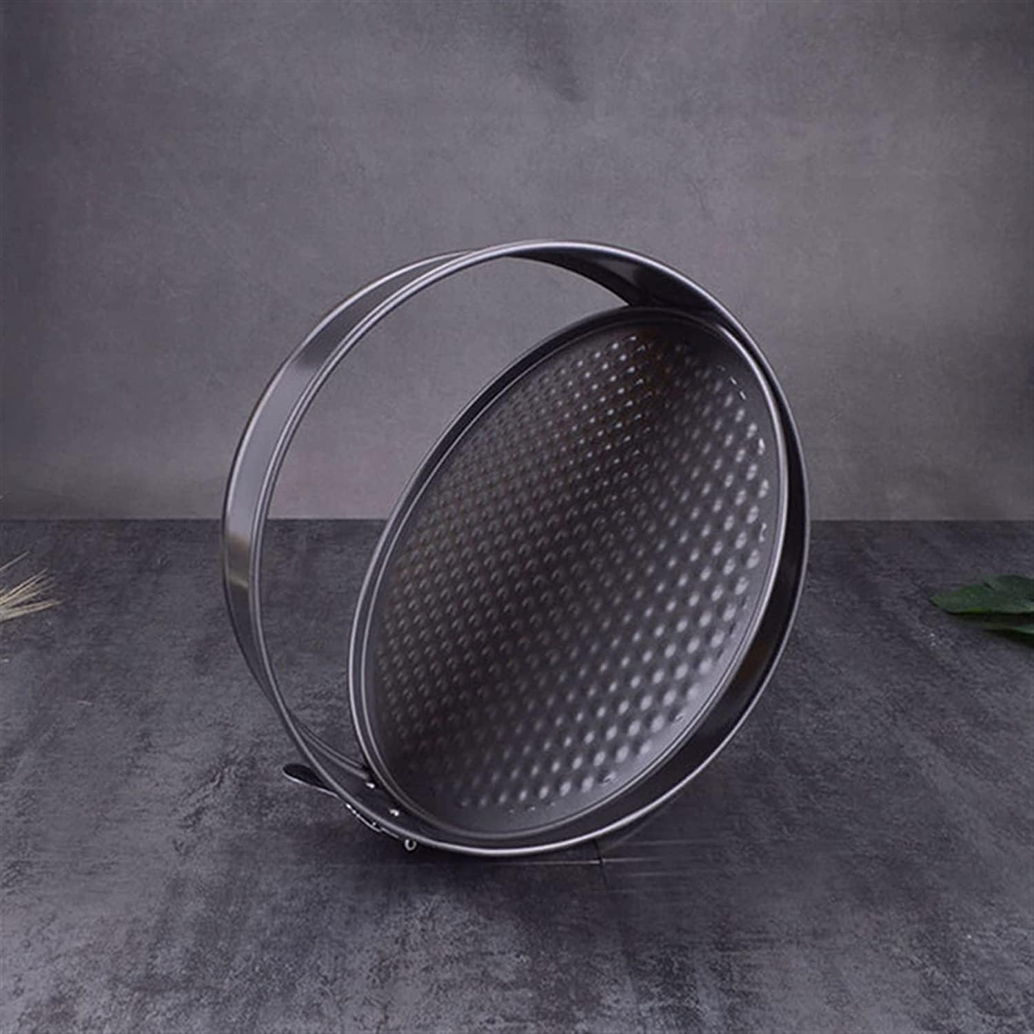 Removable Bottom Non-Stick Metal Baking Round Square Cake Pan Baking Pan Carbon Steel Cake Cake Baking Pan Baking Pan(Color:B;Size:S Code)