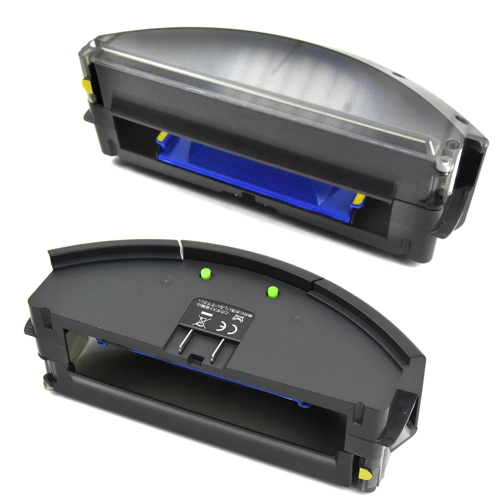 Depósito de polvo de repuesto compatible con iRobot Roomba 680 681 690 691, piezas de filtro para aspiradora, accesorios, piezas de aspiradora, depósito de polvo con 1 filtro Hepa