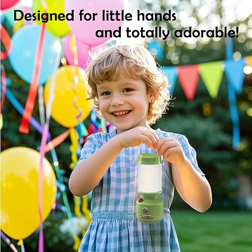 Miniatura 6 de Lámpara recargable para niños, linterna con luz suave y protección ocular, tienda de campaña colgante para interiores y exteriores, luz nocturna