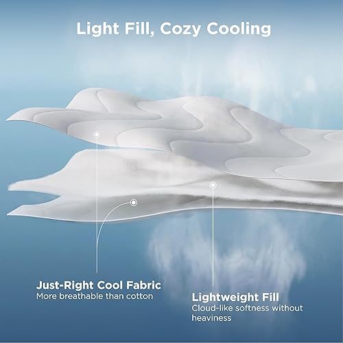 Miniatura 4 de Bedsure - Mantas refrescantes para personas que tienen calor al dormir, cobija de verano de tamaño Queen, regalo fresco y ligero para sudores Gris