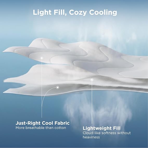 Bedsure Cooling Blankets for Hot Sleepers - Cooling Comforter, Cold Summer Blanket Twin Size for Bed, Ice Breathable and Lightweight Gift for Night Sweats, Grey, 60x80 Inches