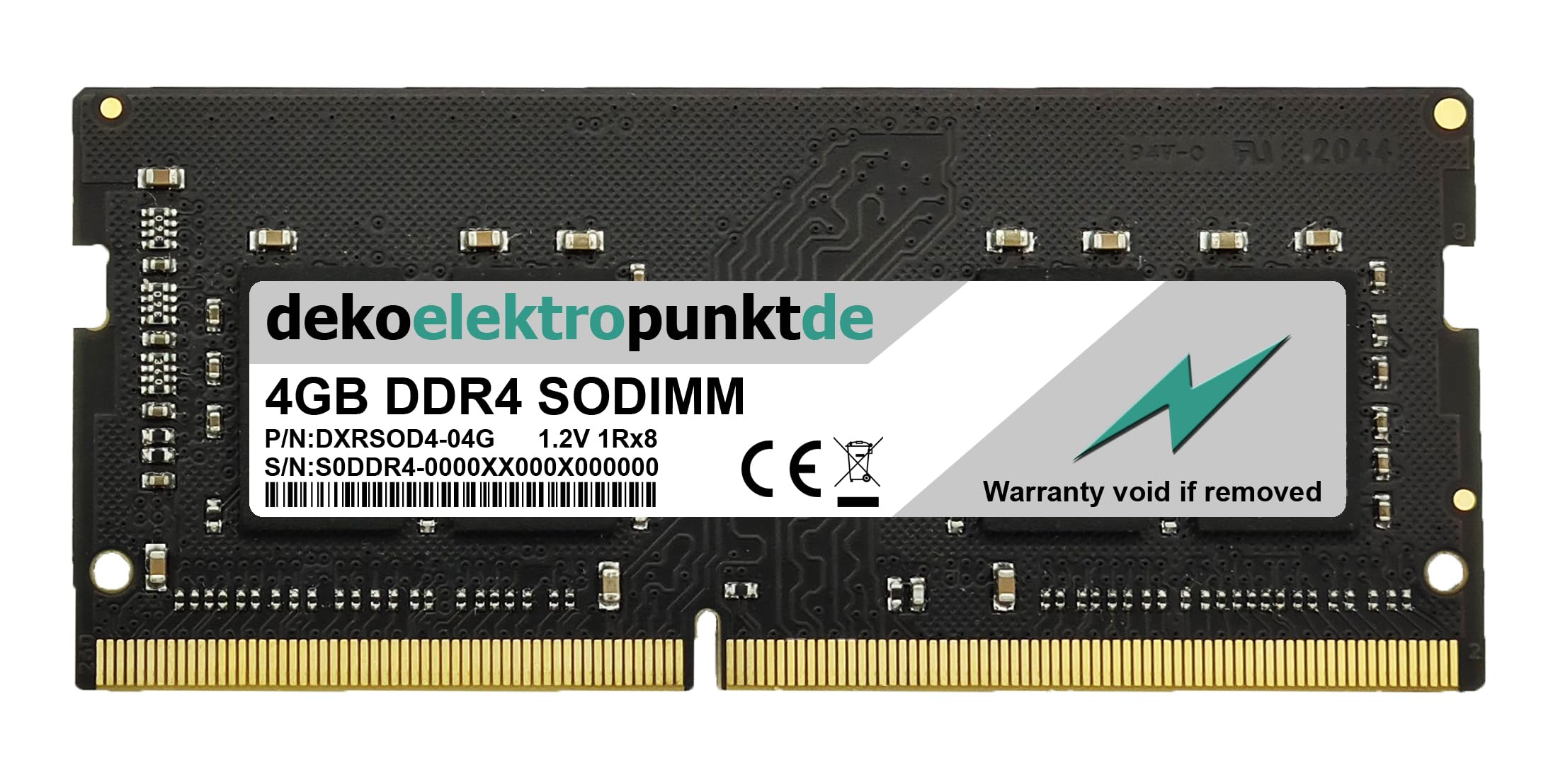 dekoelektropunktde 4GB RAM Speicher passend für Synology Diskstation DS225+ DDR4 SO-DIMM PC4