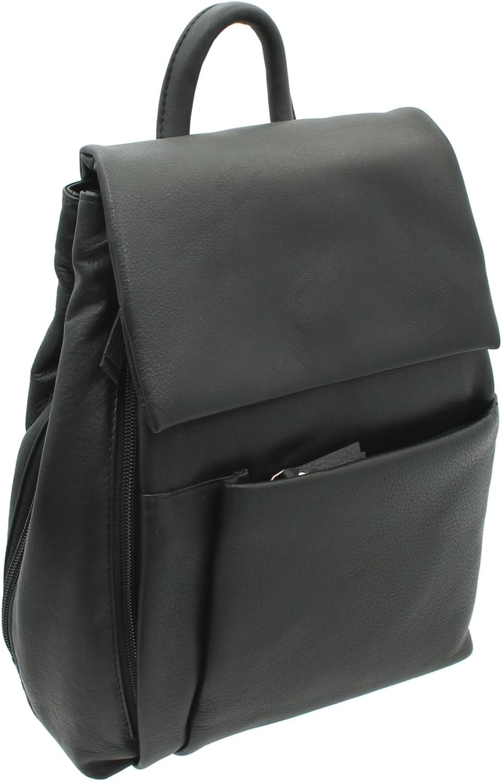 Ashlie LeatherLightweight Leather Backpack with Grab Handle AC8202