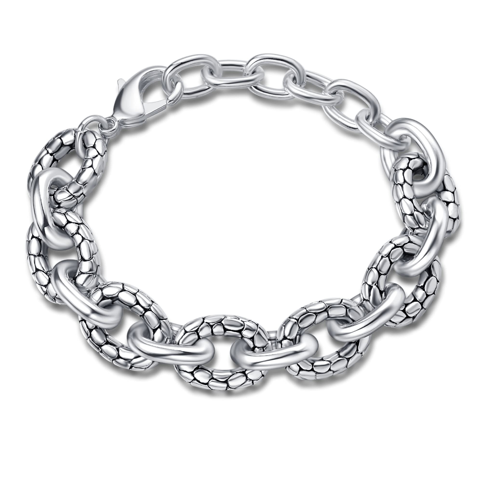 Jewelry Make a Statement With Multi Dots Oval Link Chain Bracelet Designer Brand Inspired Women Valentine Christmas Gifts