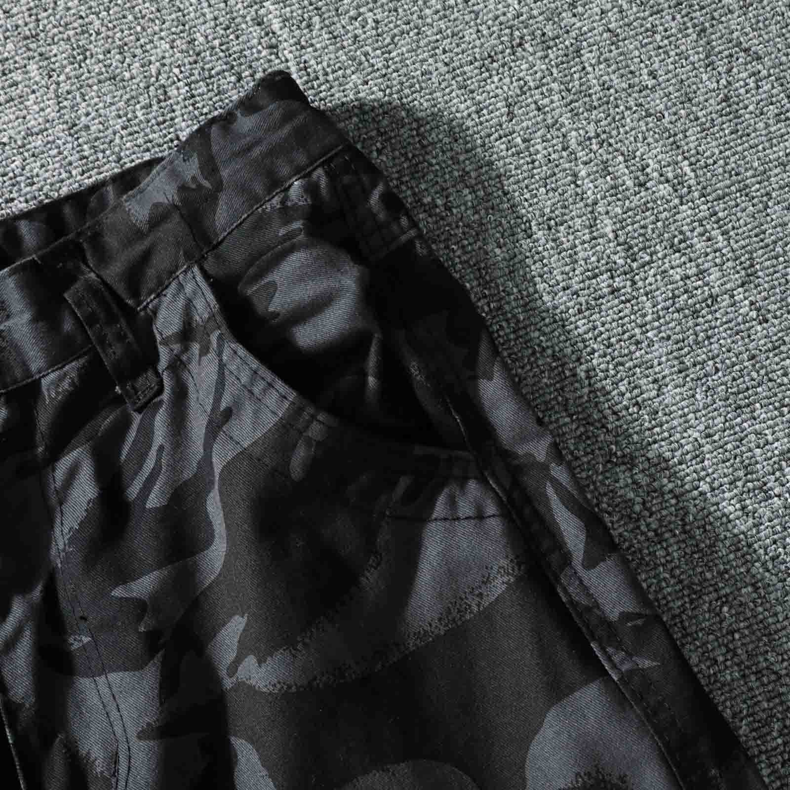 YRxUIAI Pantalon cargo camouflage pour homme - Ample, durable, robuste, léger - Plusieurs poches