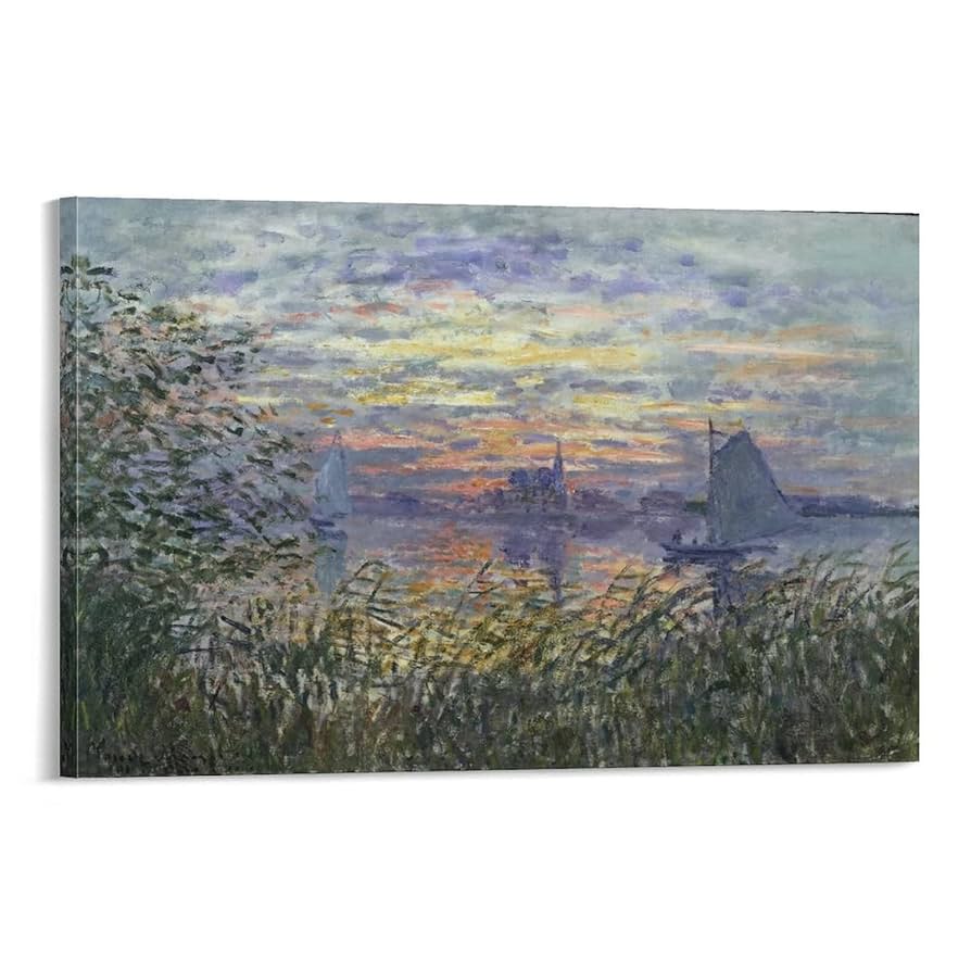 Amazon.co.jp: Claude Monetクロード・モネ画家の作品「サン