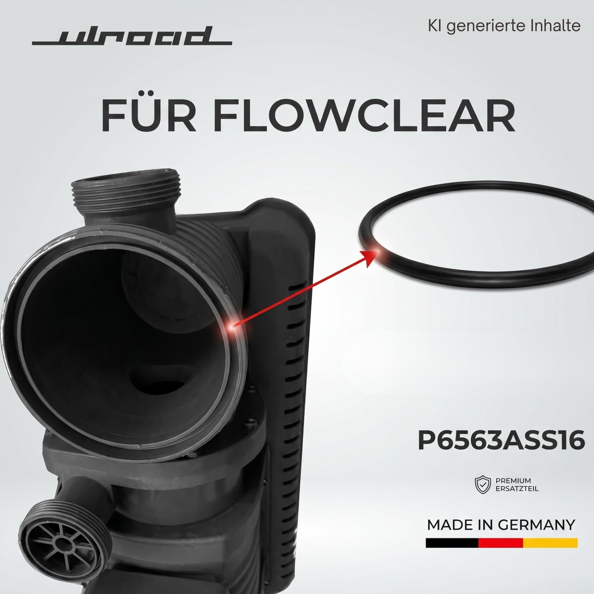 Część zamienna uszczelka P6563 pasująca do pompy Bestway P6563ASS16 pompa piaskowa model 58497 3785lt 5600lt Flowclear pompa basenowa uszczelnienie pierścień uszczelniający