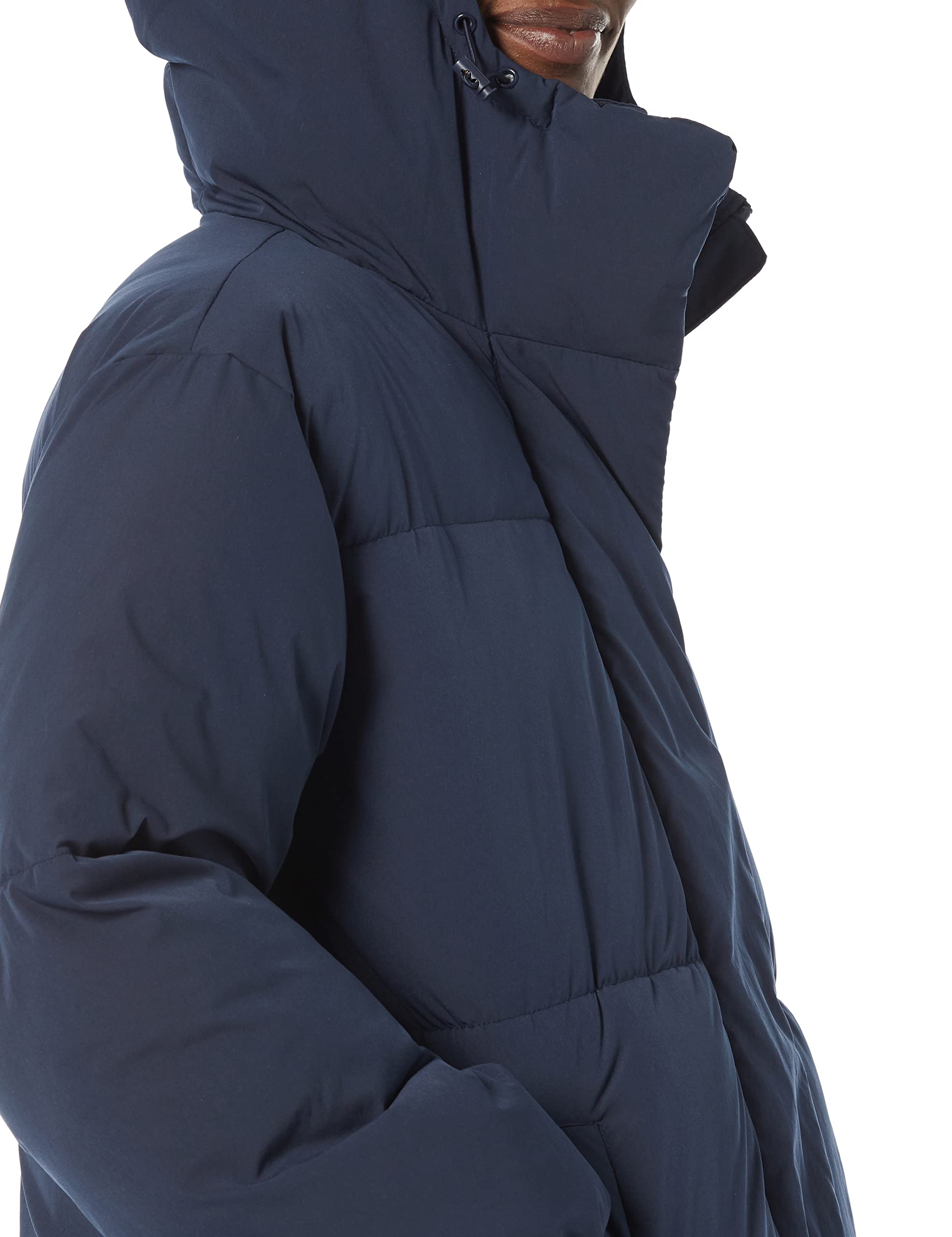 Amazon Essentials Damen Lange Oversize-Daunenjacke mit Kapuze (in Übergröße erhältlich)