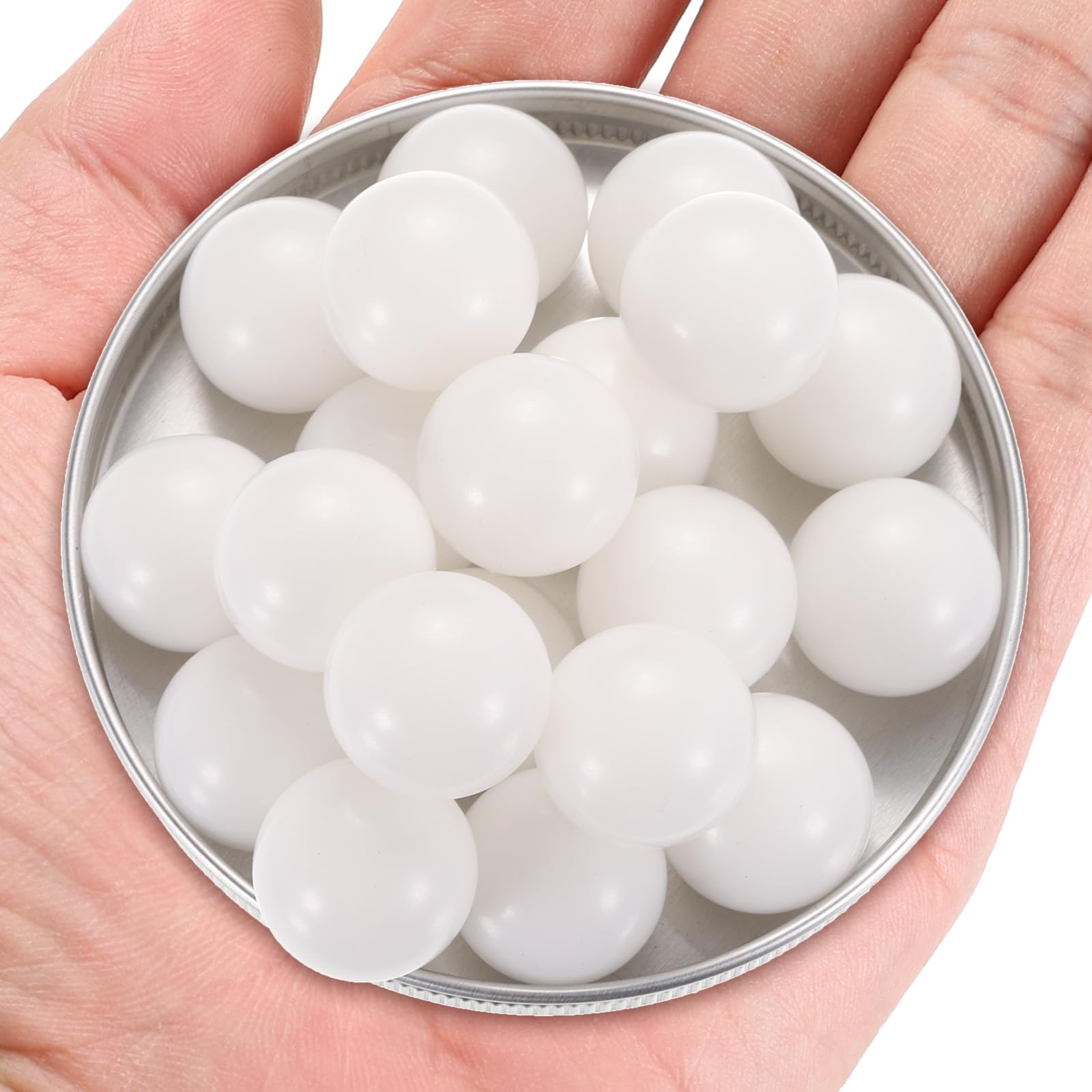 QUARKZMAN 20pz Sfere di Cuscinetto in Plastica 3/4" 19.05mm, Sfere Pom di Precisione
