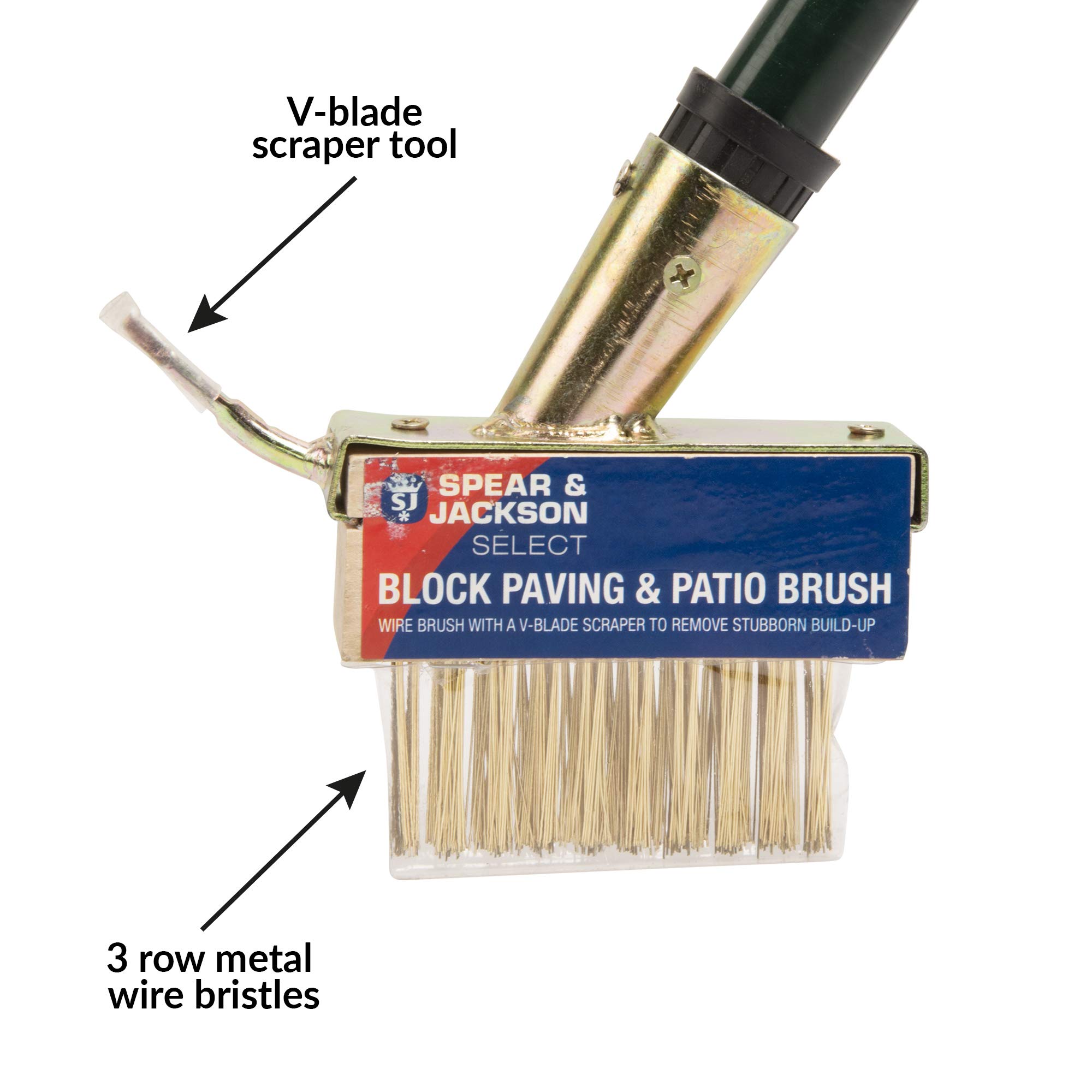 Spear & Jackson The Paving and Patio Cleaner Brush Extra Long