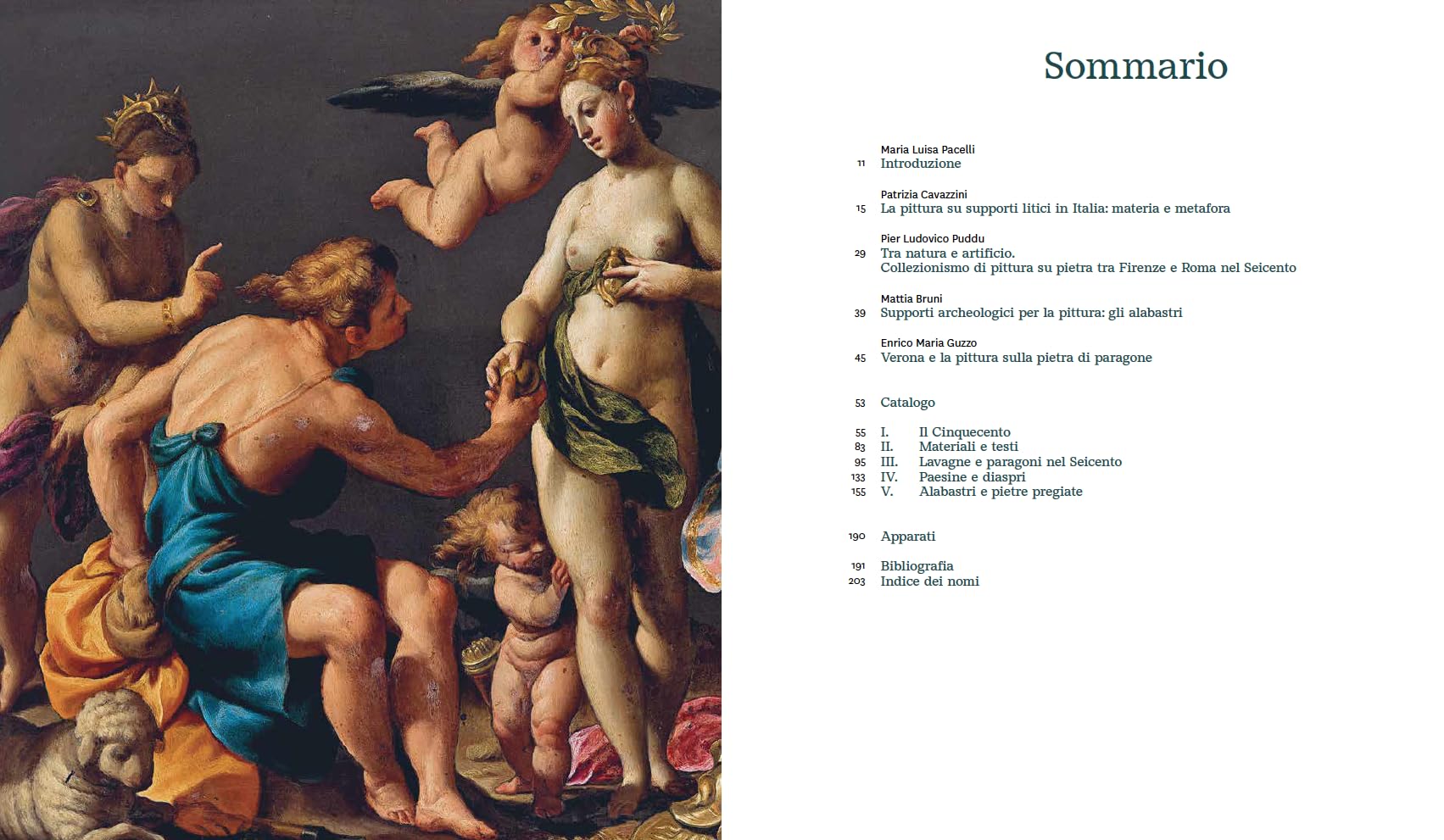 Arte e natura. Pittura su pietra tra Cinque e Seicento