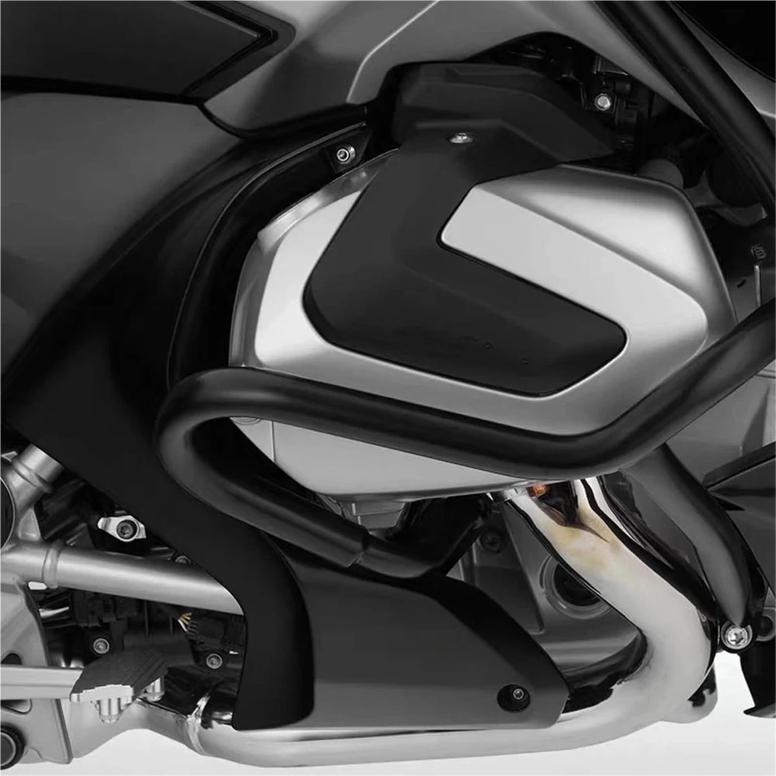 capot Couvercle de radiateur Convient Pour BMW R1250GS R1250RS R1250RT R1250R R1250Adventure Couvercle De Culasse De Protection De Moteur Tête De Cylindre De Moto(Left)
