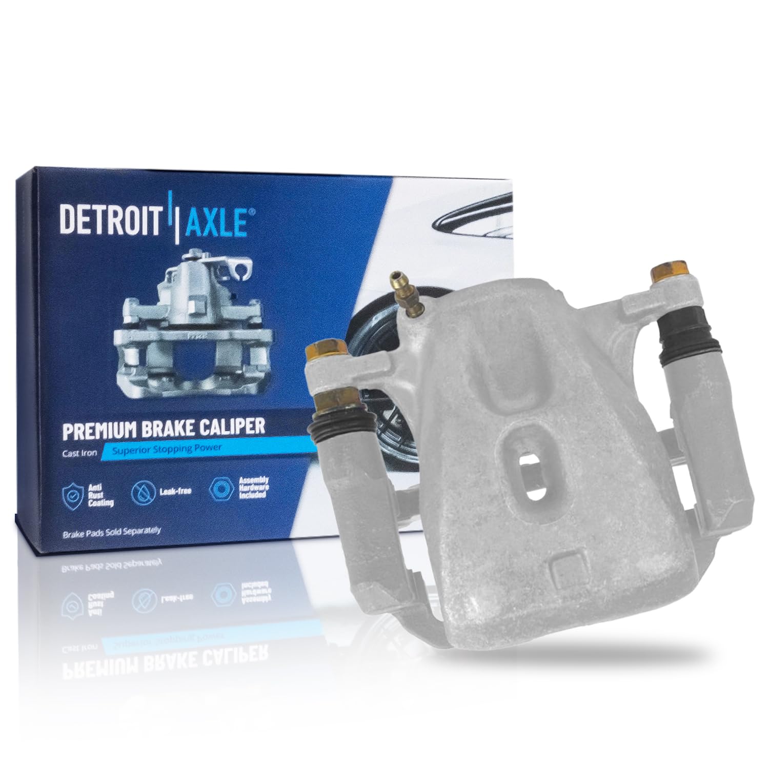 Detroit Axle - Rear Left Brake Caliper for 1995 1996 1997 Lexus LS400