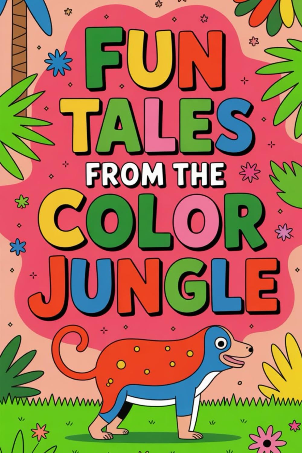 Fun Tales from the Color Jungle: A Creative Coloring & Drawing Adventure for Kids to Imagine, Create, and Tell Their Own Jungle Stories