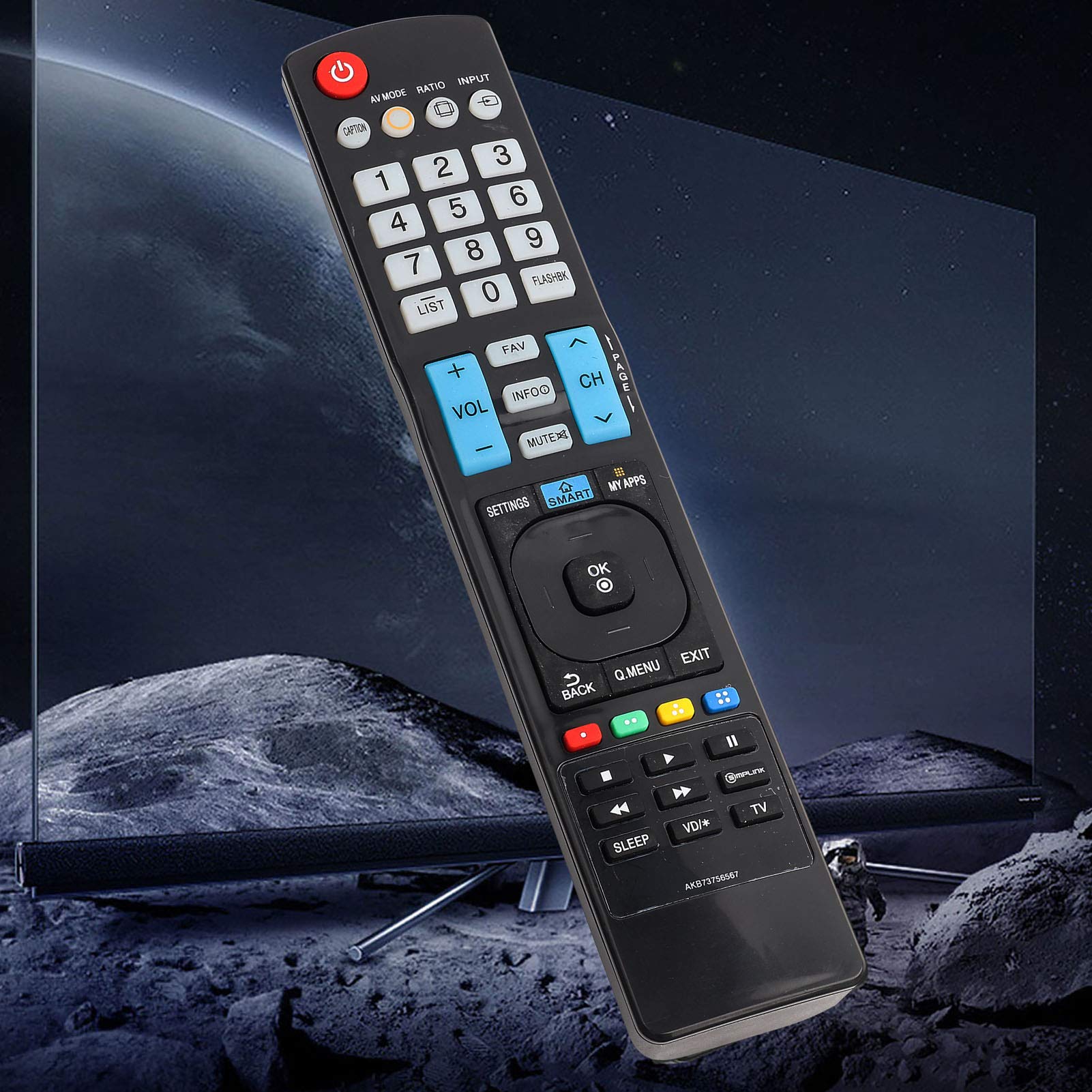VBESTLIFE Telecomando Universale Smart TV – Sostitutivo Per AKB73756565 – Compatibile LG - 4