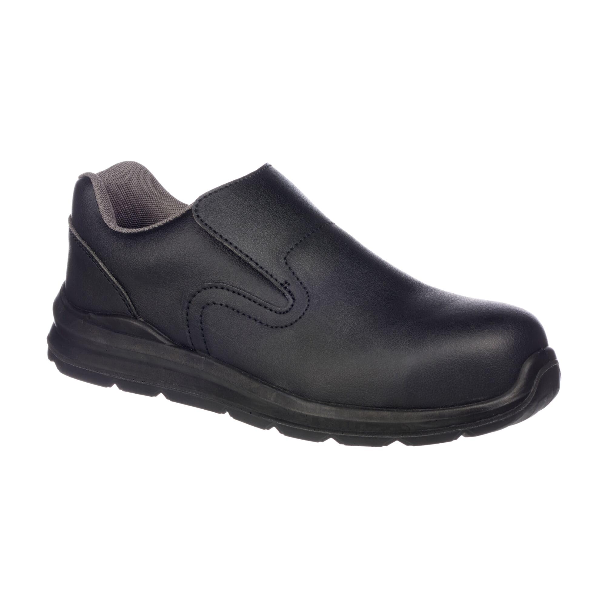 Portwest Compositelite Slip On Safety Trainer S2 Black from B&Q