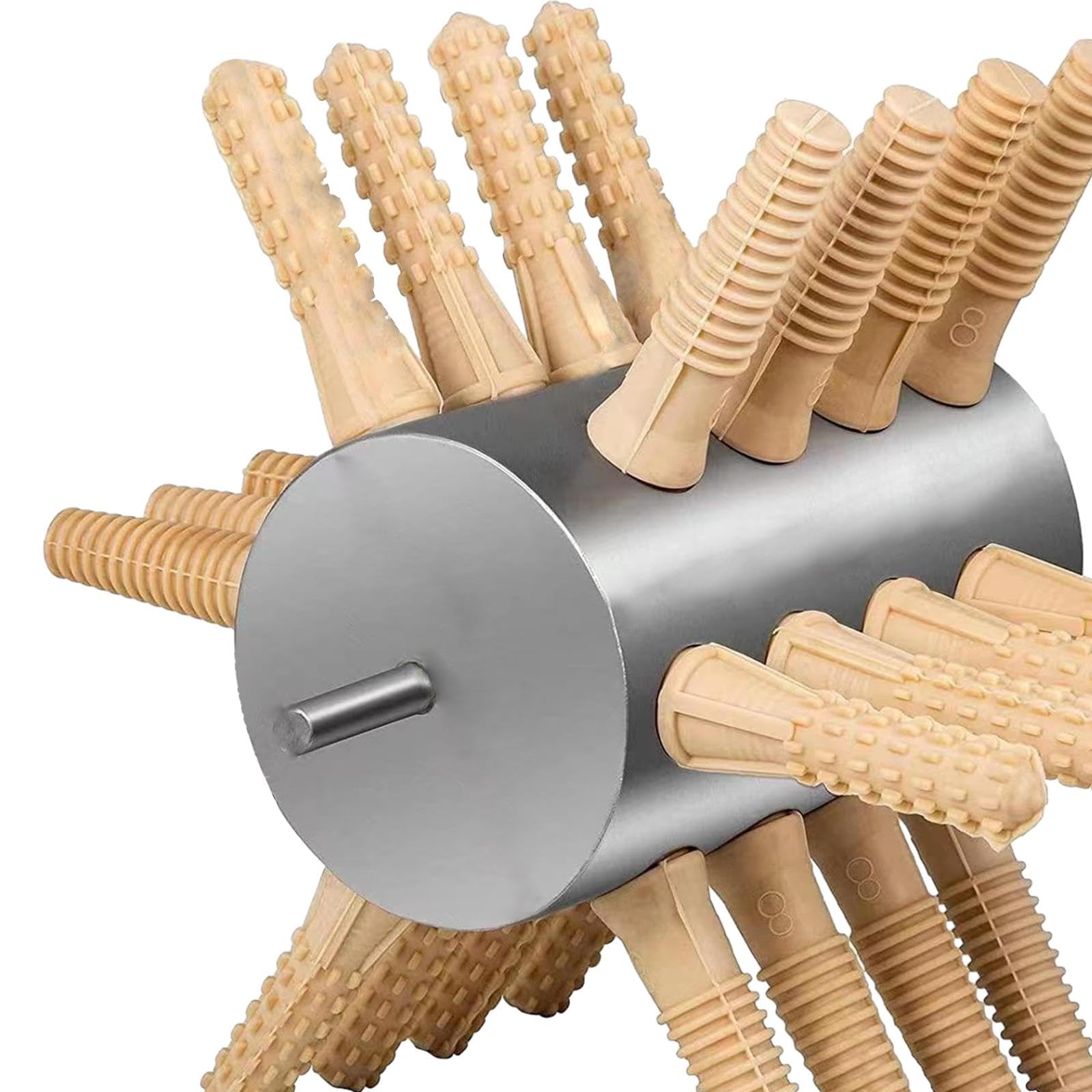 LOVIVER Spiumatrice di Piume di Pollo Spiumatrice di Uccelli Resistente all'Usura Multifunzione Portatile Multifunzione Risparmio di manodopera per Pollo, 24 Dita Grandi