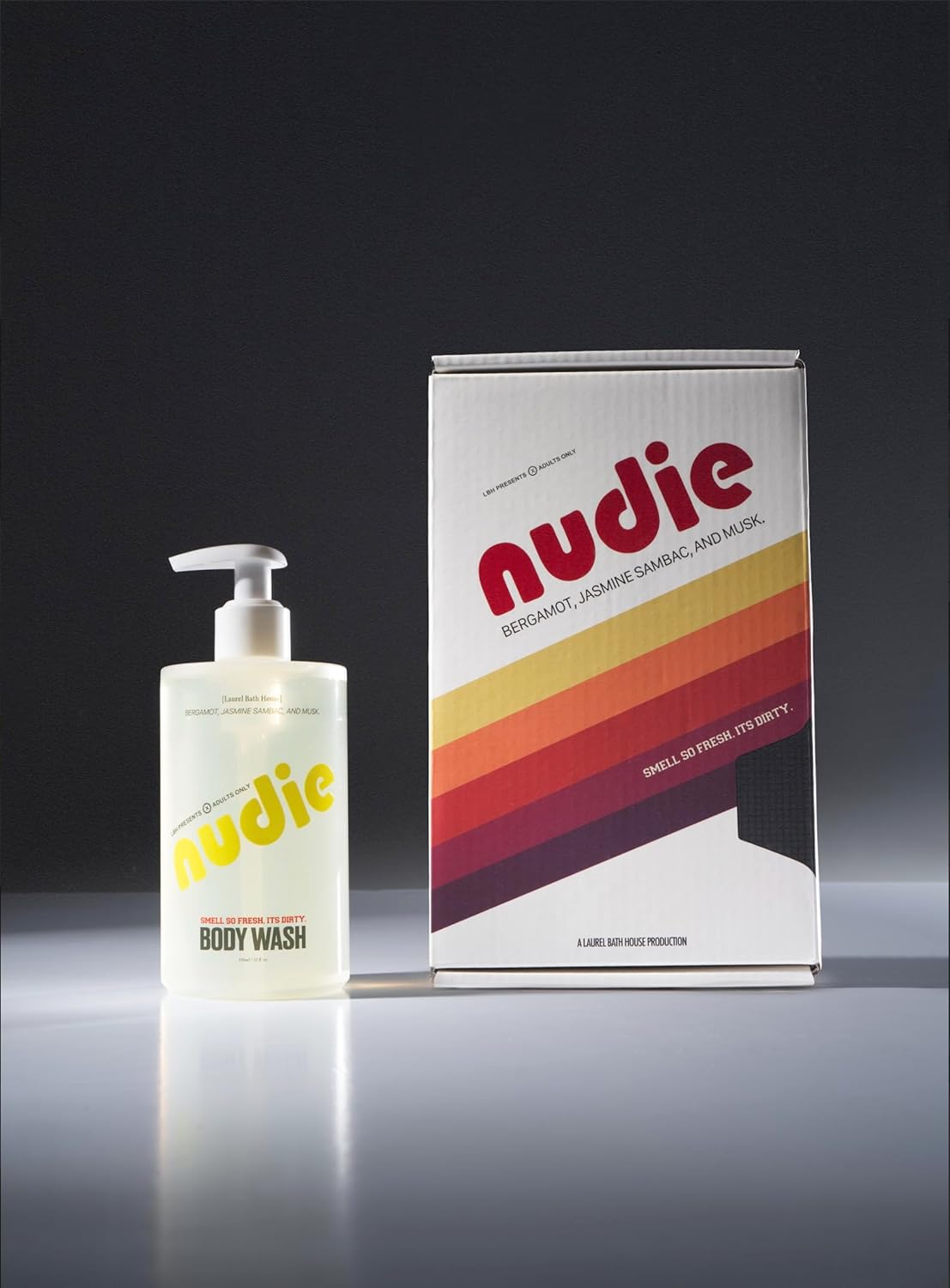 Nutrient-Rich Body Wash | Cleanse, Nourish & Strengthen Skin with Niacinamide | Free From Parabens, Sulfates & Phthalates (350 ml, NUDIE) (Medium, Nudie) - Image 8