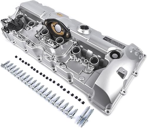Miniatura 3 de 11127552281 N52 Tapa de válvula de motor con tapa de aceite, juntas y pernos de repuesto para BMW N52 E70 E82 E85 E90 E91 Z4 X3 X5 128i 328i 528i