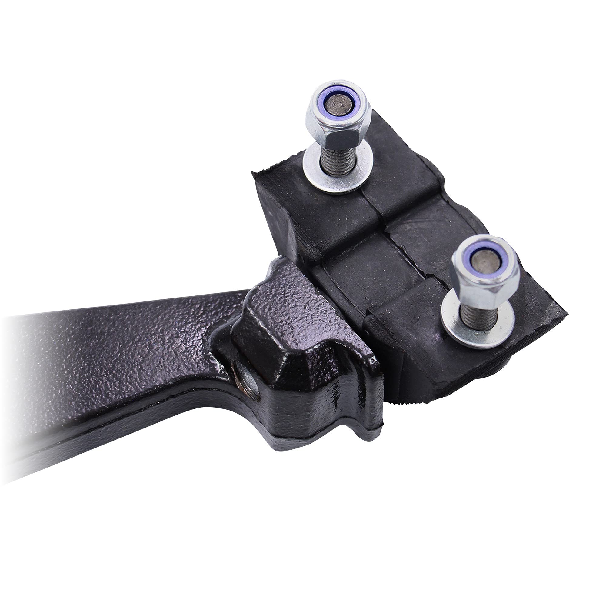 BESTPRICE 2x bras de suspension avant inférieur gauche droit avec coussinet et joint de suspension Compatible avec CITROËN AX (ZA-_), SAXO (S0, S1), PEUGEOT 106 I (1A, 1C), 106 II (1A_, 1C_)