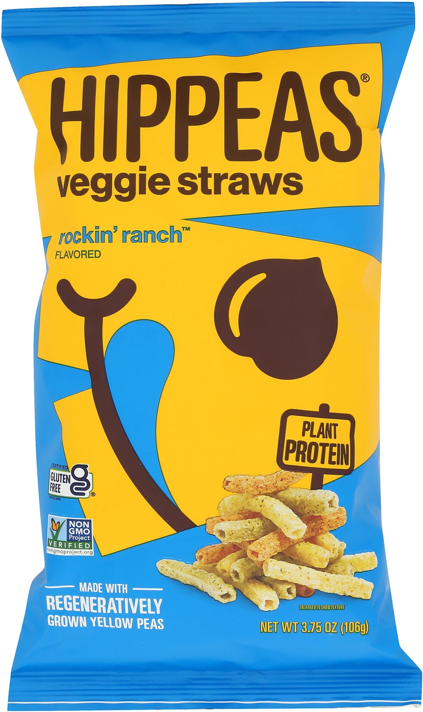 Rockin' Ranch Veggie Straws, 3.75 OZ