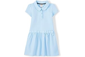 Adorable and Comfortable Girls' Polo Dress