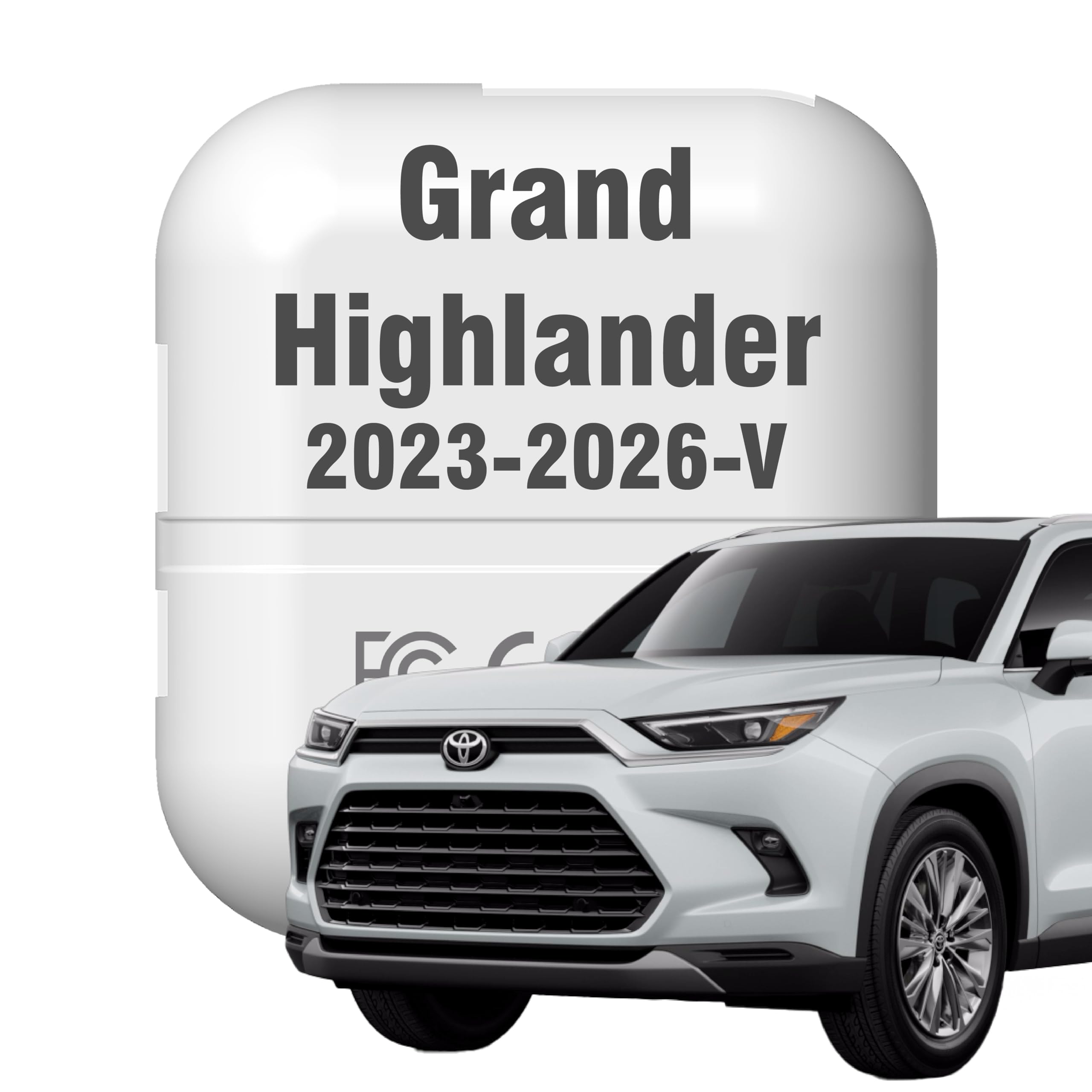 Fits for Grand Highlander 2026 2025 2024 2023, with Valet Mode, Plug & Play Smart Sensor System, Anti-Theft for Wheels, Catalytic Converter, Window