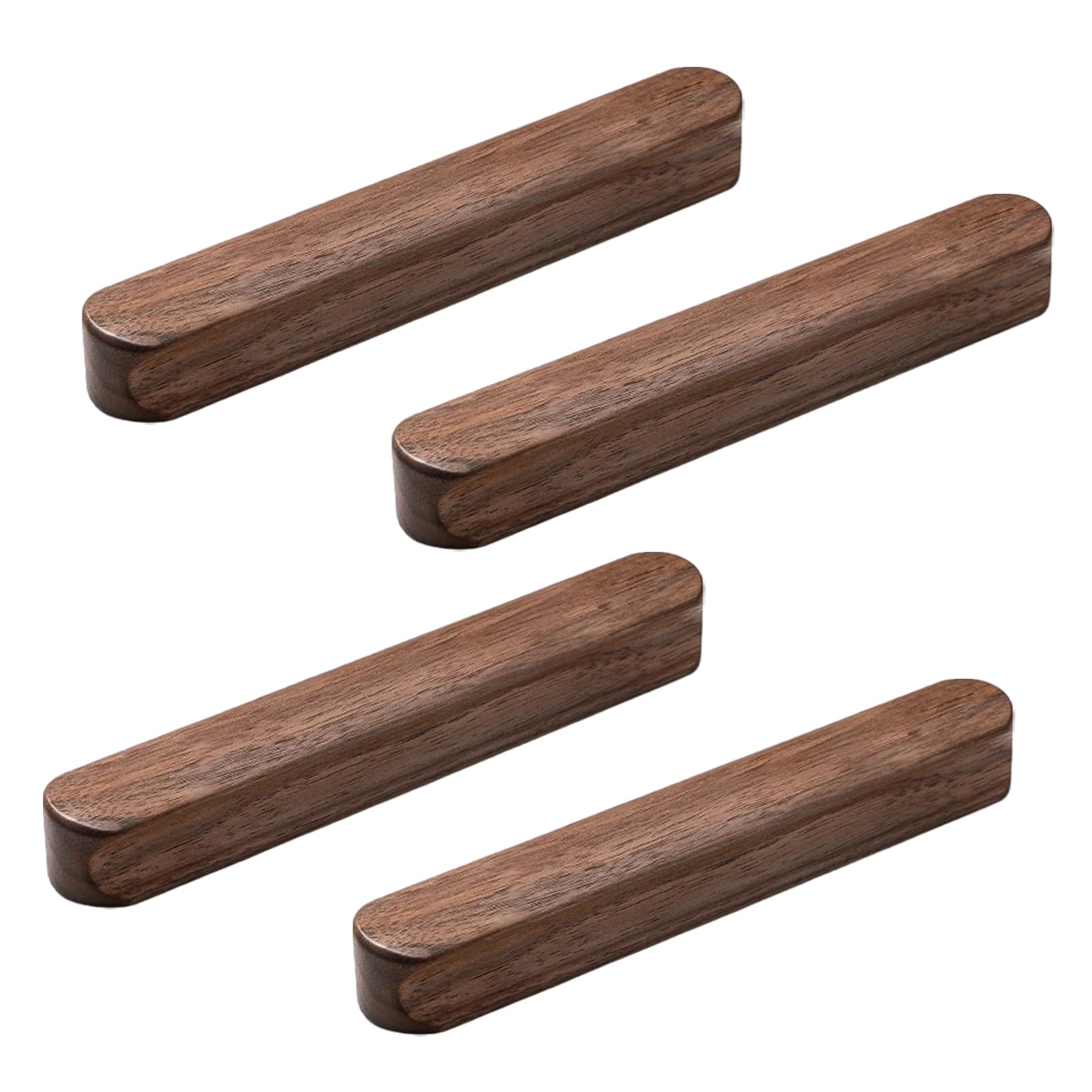 Twisaxc 2-Hole Spacing96mm- Solid Cabinet Pulls Rectangle Wooden Hardware Handles For Sturdy Enduring Decorative Furniture Pulls For Dresser Wardrobes Sturdy And Durable Cabinet,