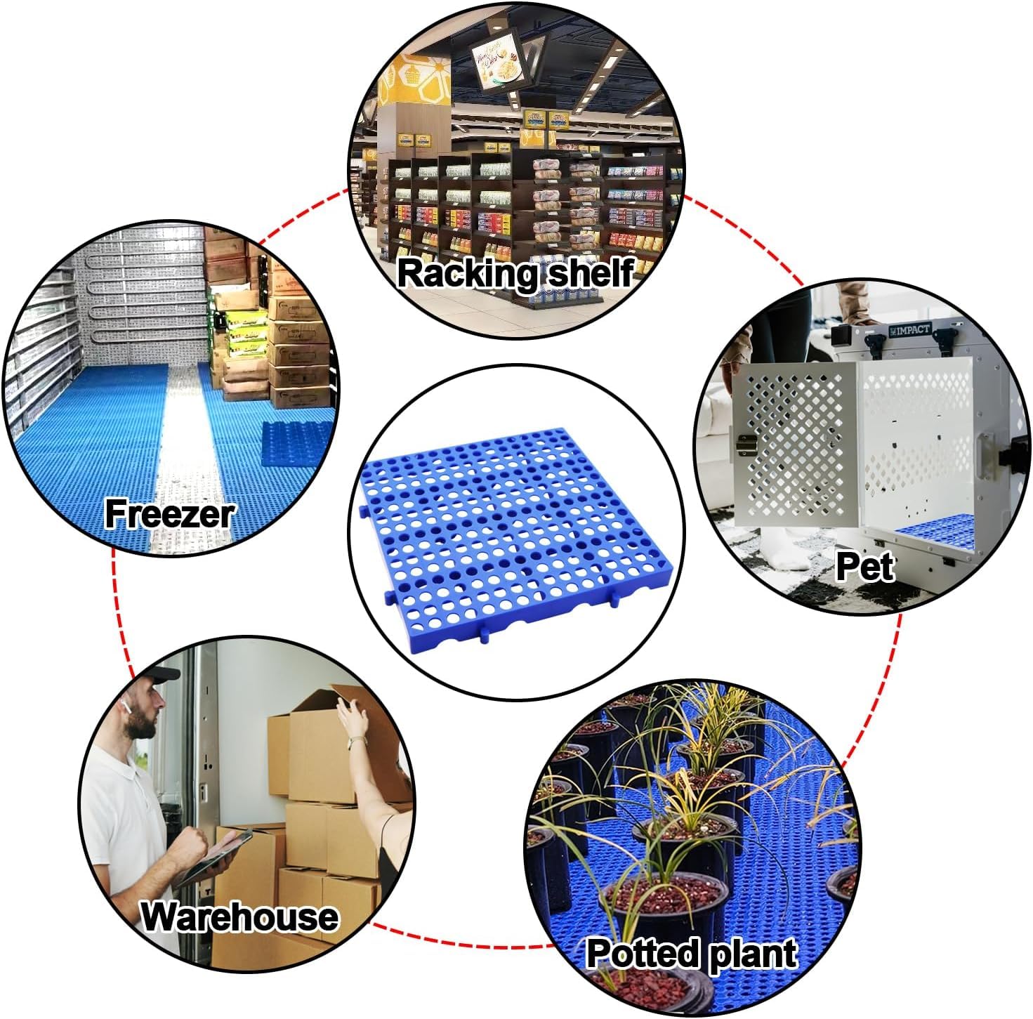 Amazon | 【16台入り】プラスチックパレット スキットパレット 物流 Amazon | 【16台入り】プラスチックパレット スキットパレット 物流