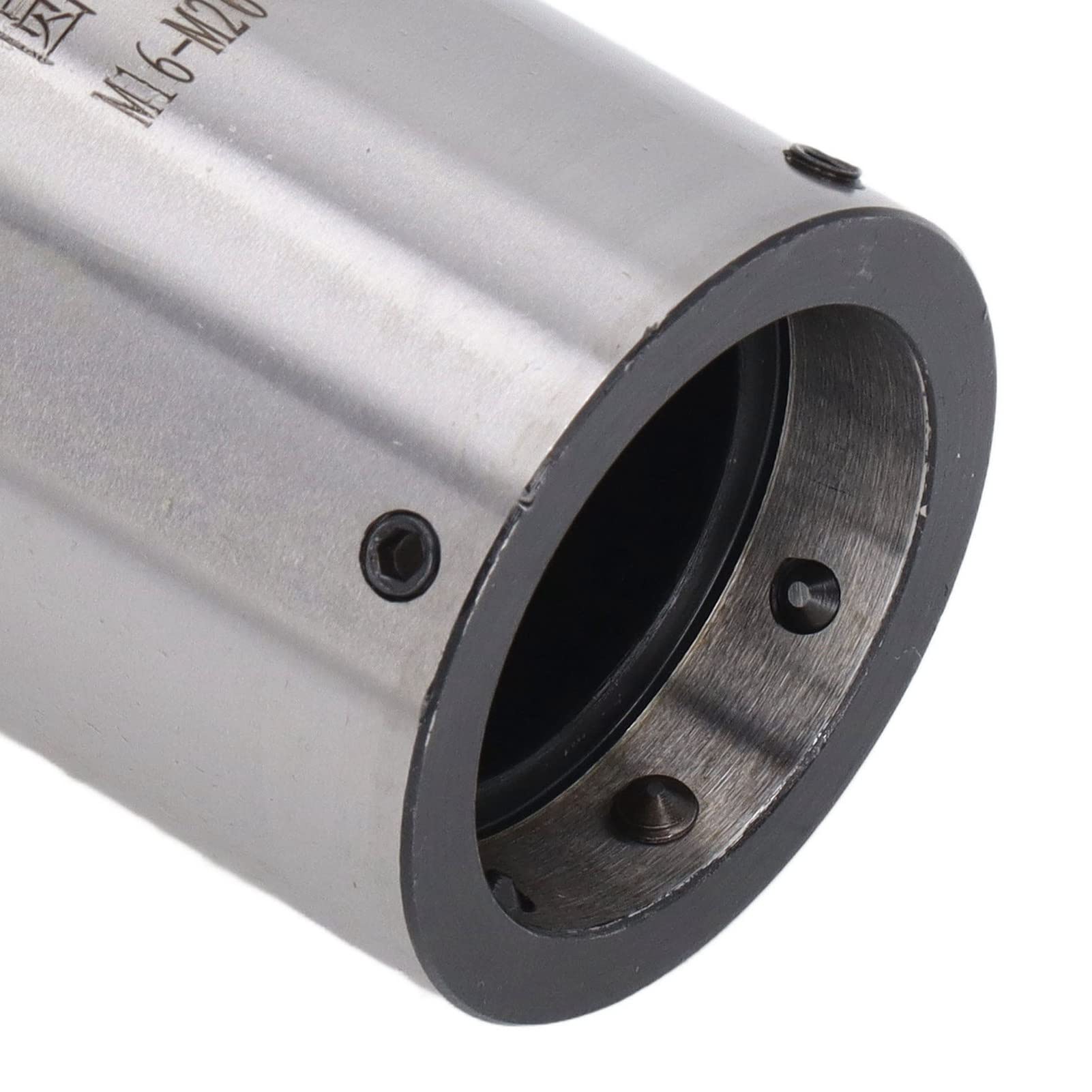Soporte redondo para terrajas de tamaño estándar, 30 mm de diámetro, resistente a la oxidación, profundidad máxima de 90 mm para máquina de roscar (hilo fino)
