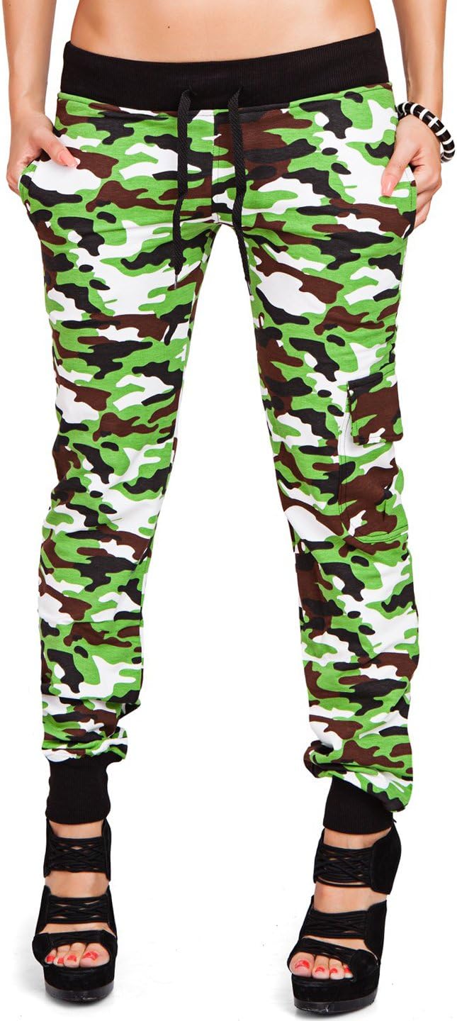 24Brands Women's Fitness Pants 2052 M Grün