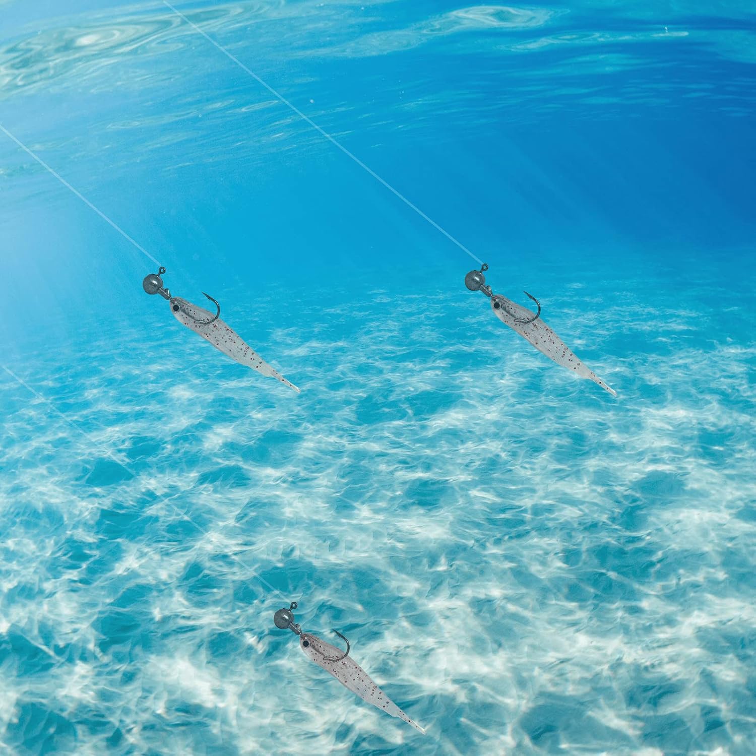 80PCS Soft Plastic Fishing Lures for Bass, Saltwater Freshwater Fishing Lures with Various Sizes Fishing Jig Heads Tackle, Premium Soft Saltwater Bait, Live Jerk Minnows Swimbait Kit - Sconqaek : Sports & Outdoors