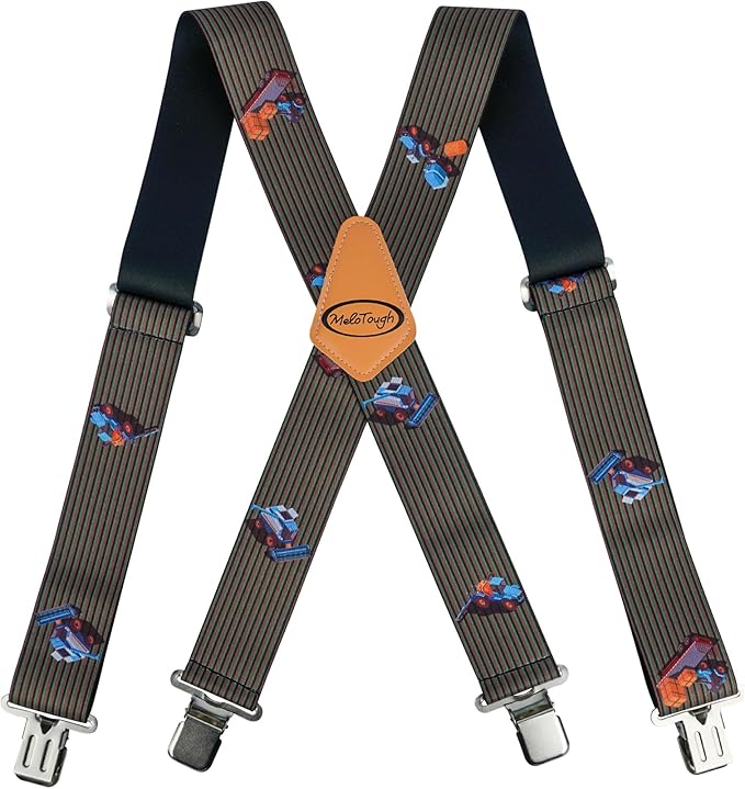 Bretelles Pour Homme En Forme De X De 5 Cm De Large, Réglables Et