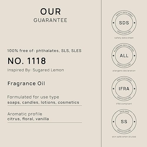 Miniatura 87 de VINEVIDA [4 onzas] Aceite de fragancia de madera de teca de caoba para fabricación de velas y fabricación de jabón, aromas de velas prémium para