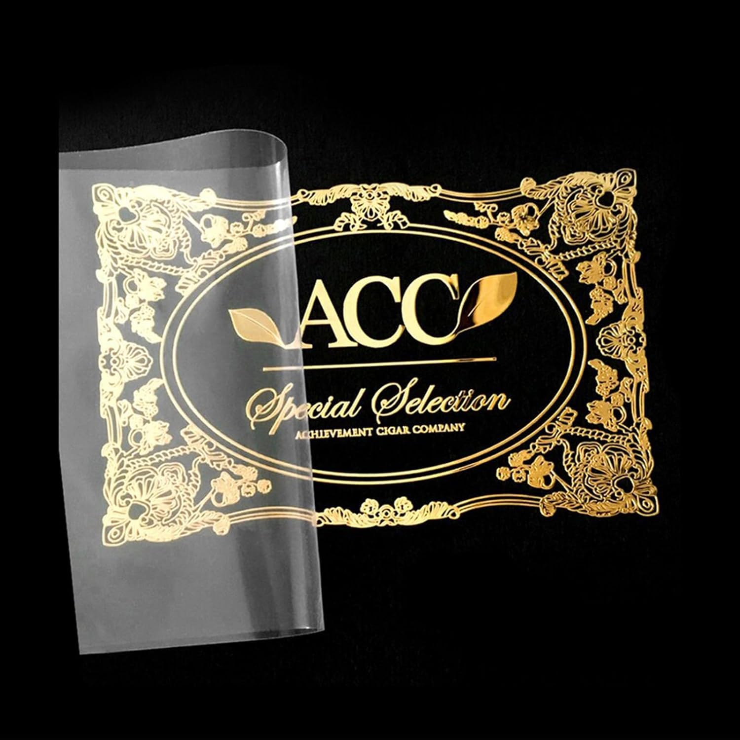 Custom Transfer Stickers Metal Custom Logo Sticker Personalized Business Logo/Text/Image/Clear Transparent Gold Foil Silver UV DTF Transfer Stickers