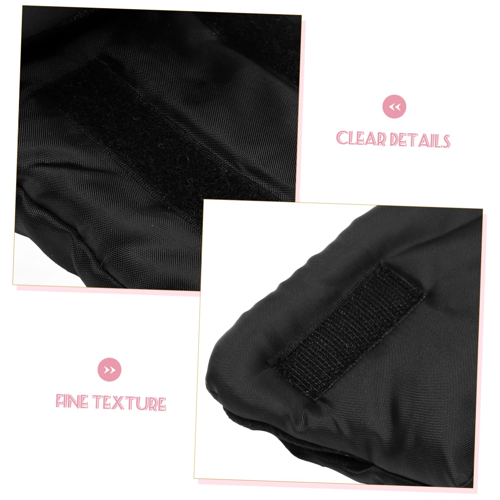 ibasenice 2paia Guanti Isolati Per Passeggino Impermeabili e Caldi Manopole Antivento Per Inverno Di Guanti Stroller Per Uomini e Donne Design Rimovibile Per Facile Montaggio