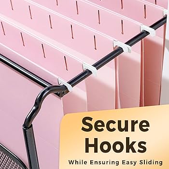 Amazon.com : SUNEE 25 Pack Hanging File Folders, Pink