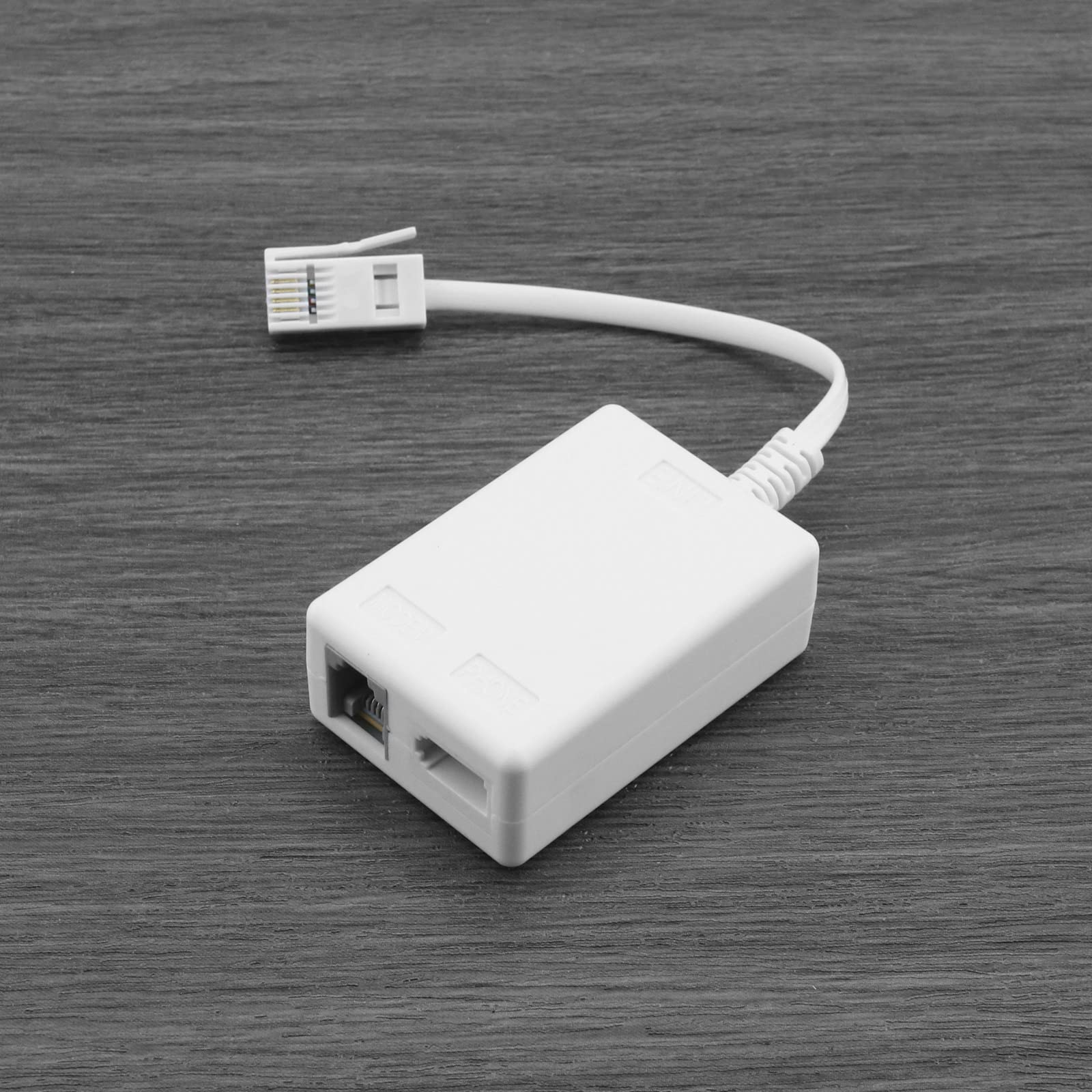 BT-auf-RJ11 Mikrofilter-Splitter Für Breitband-Internet – Doppeltes Set!