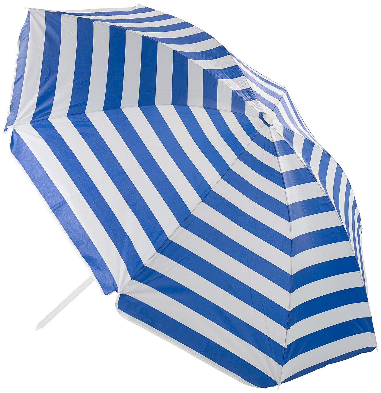 Royal Gardineer Reise Sonnenschirm: 2er-Set Sonnenschirme 2-teilig mit Sonnenschutz UV30+, Tasche, Ø160cm (Strandschirm, Strandschirme UV, Sichtschutz)