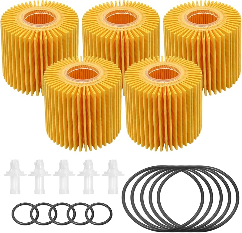 Filtro de óleo SYOWADA 04152-YZZA1 para Toyota Avalon, Camry, RAV4, Sienna e Lexus – Kit com 5 unidades